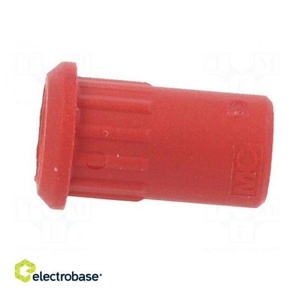 Case | 25A | 20.5mm | red | for banana sockets image 4
