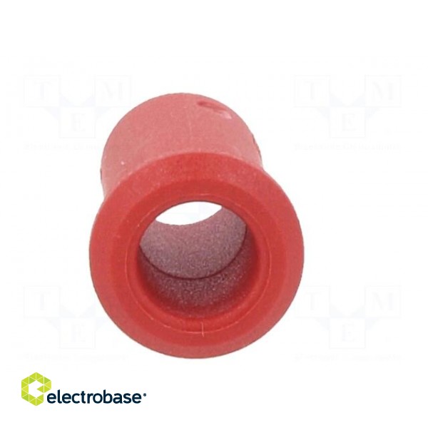 Case | 25A | 20.5mm | red | for banana sockets фото 10