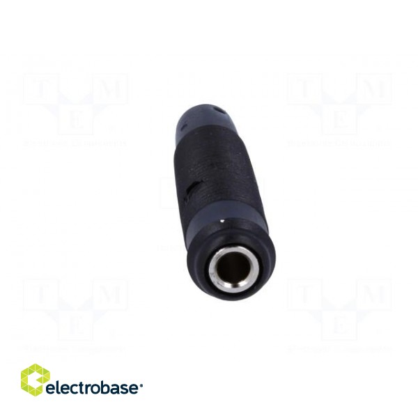 Socket | 4mm banana | 16A | 60VDC | black | nickel plated | on cable image 9