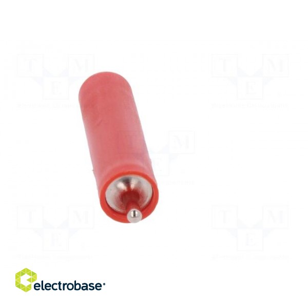 Socket | 4mm banana | 20A | 1kV | 1kVAC | 29.5mm | red | nickel plated image 9