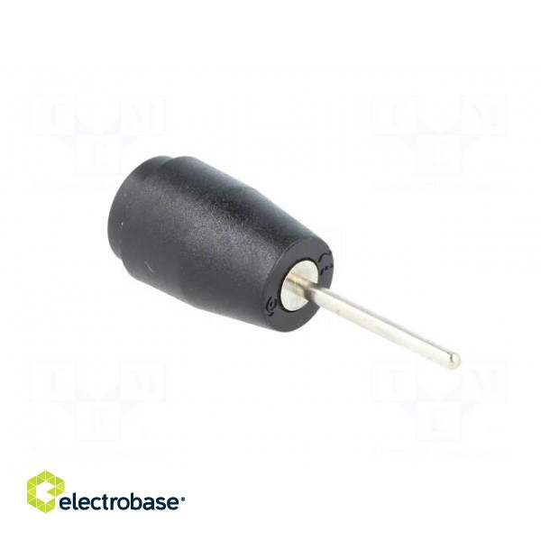 Socket | 4mm banana | 25A | 1kVDC | black | PCB | Connection: soldering image 4