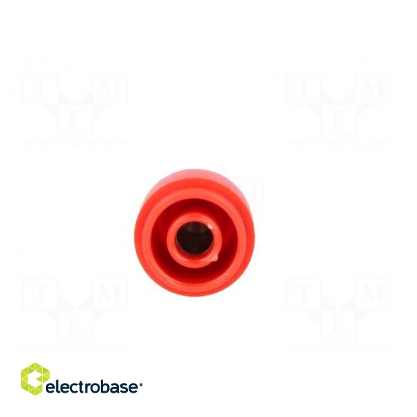 Socket | 4mm banana | 25A | 1kVDC | red | PCB | Connection: soldered | 5mΩ image 9