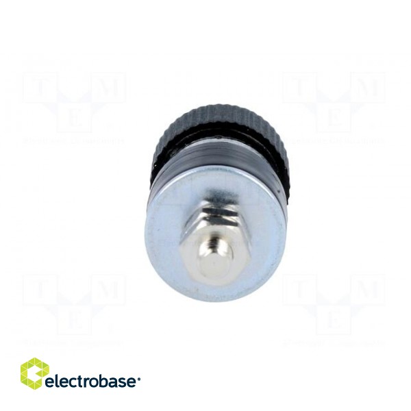 Socket | 4mm banana | 30A | 60VDC | black | nickel plated | -10÷80°C image 5