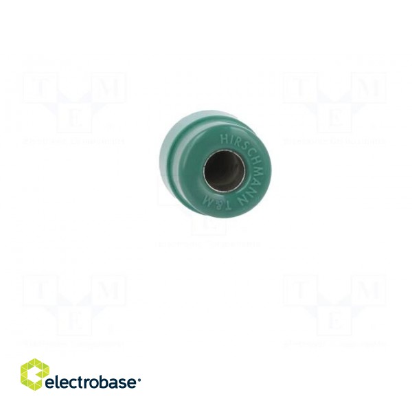 Socket | 4mm banana | 32A | 60VDC | green | screw | Overall len: 23.5mm paveikslėlis 9