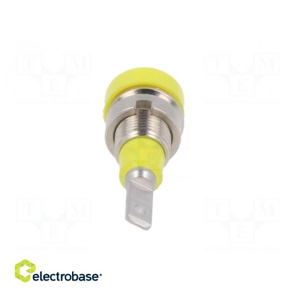 Socket | 2mm banana | 10A | 23mm | yellow-green | insulated | 60VDC image 5