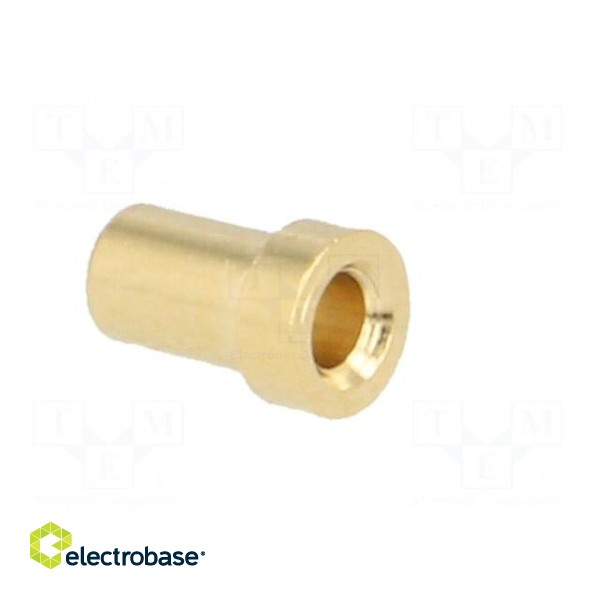 Socket | 2mm banana | 6mm | non-insulated | Plating: gold-plated фото 8