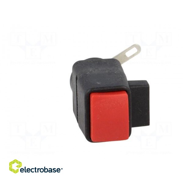 Laboratory clamp | red | 60VDC | 16A | Contacts: nickel | -25÷90°C image 9