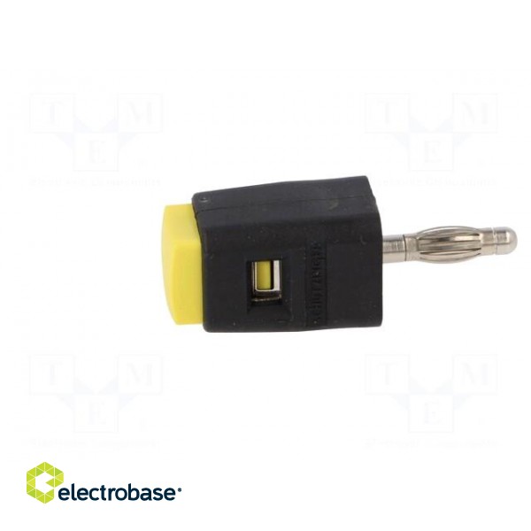 Laboratory clamp | yellow | 60VDC | 16A | Contacts: nickel | -25÷90°C paveikslėlis 3
