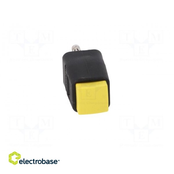 Laboratory clamp | yellow | 60VDC | 16A | Contacts: nickel | -25÷90°C image 9