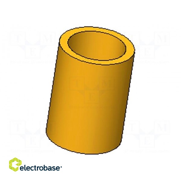 Sleeve for test probe | Contacts: brass | Features: magnetic | L: 3mm
