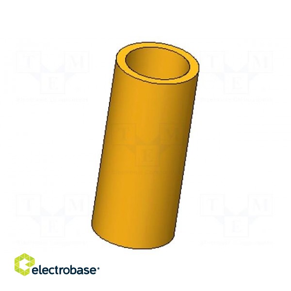 Sleeve for test probe | Contacts: brass | Features: magnetic | L: 5mm