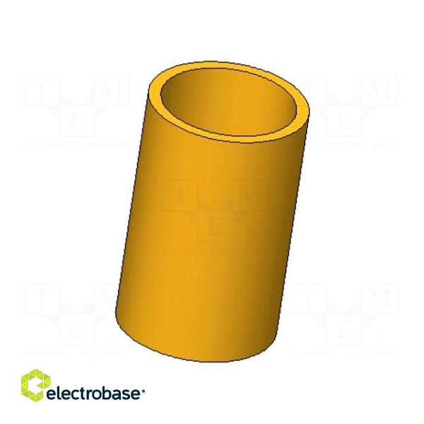 Sleeve for test probe | Contacts: brass | Features: magnetic | L: 5mm