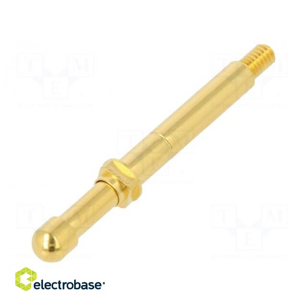 Test probe | Operational spring compression: 4mm | Min.pitch: 4mm