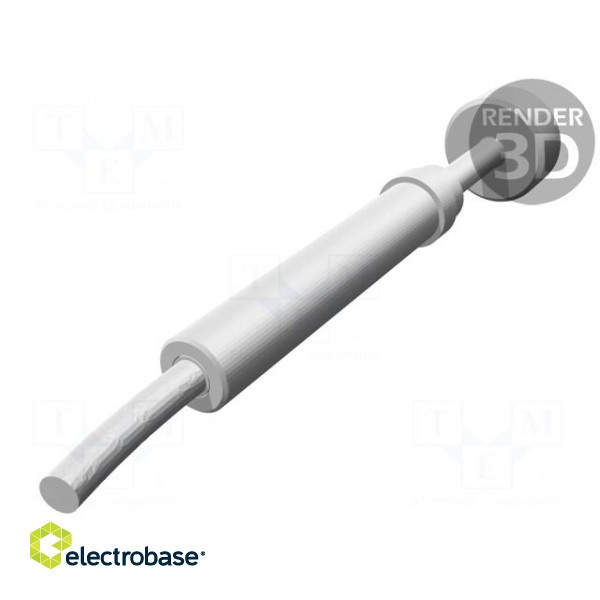 Test needle | Operational spring compression: 4mm | Min.pitch: 4mm