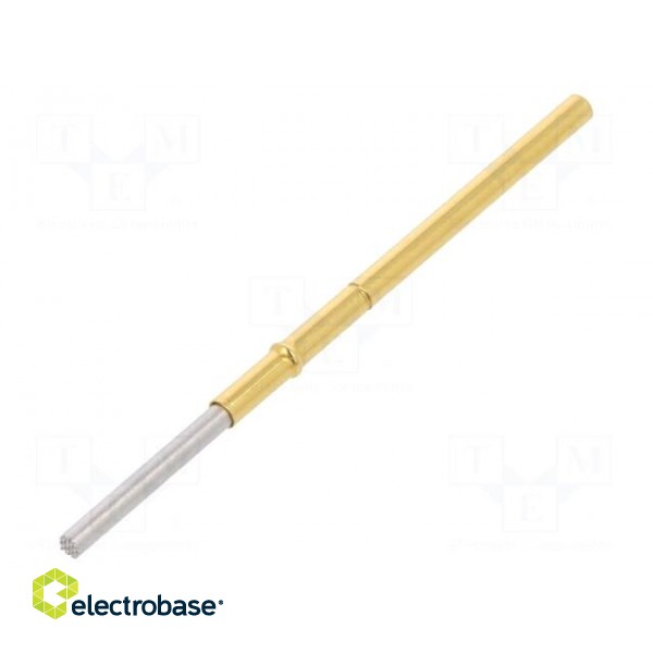 Test probe | Operational spring compression: 6.4mm | 3A | Ø: 1.3mm