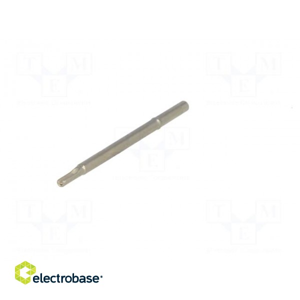 Test probe socket | 2.54mm | 6.5A | Connection: soldered | 100-25 image 2