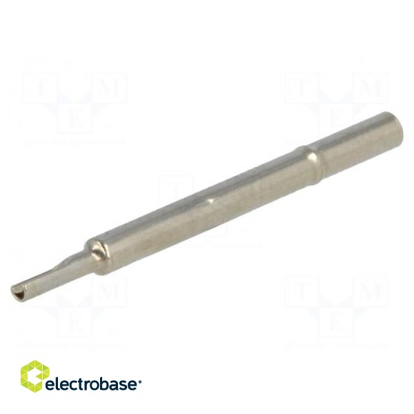 Test probe socket | 3.17mm | 10A | Connection: soldering фото 1