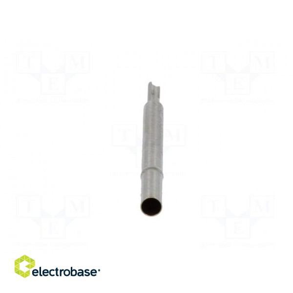 Test probe socket | 3.17mm | 10A | Connection: soldering фото 5
