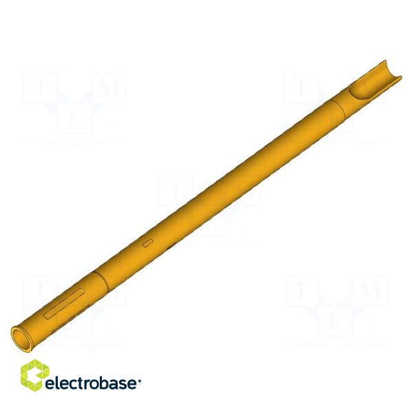 Test probe socket | Contact plating: gold-plated | KS-204 | 39mm