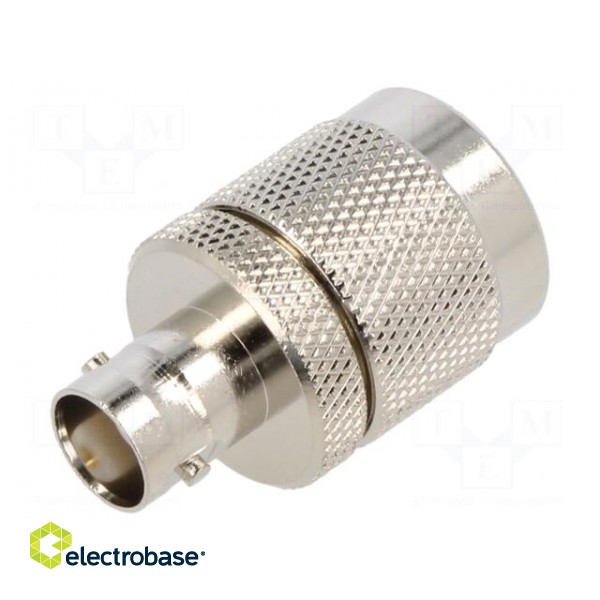 Adapter | 33.9mm | BNC socket,N plug | 50Ω | 4GHz фото 3