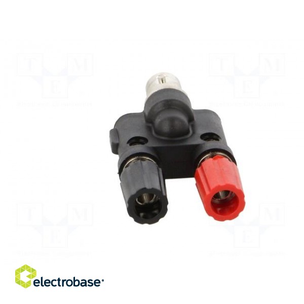 Adapter | 60VDC | Type: with 4mm transversal socket | max.115°C фото 5