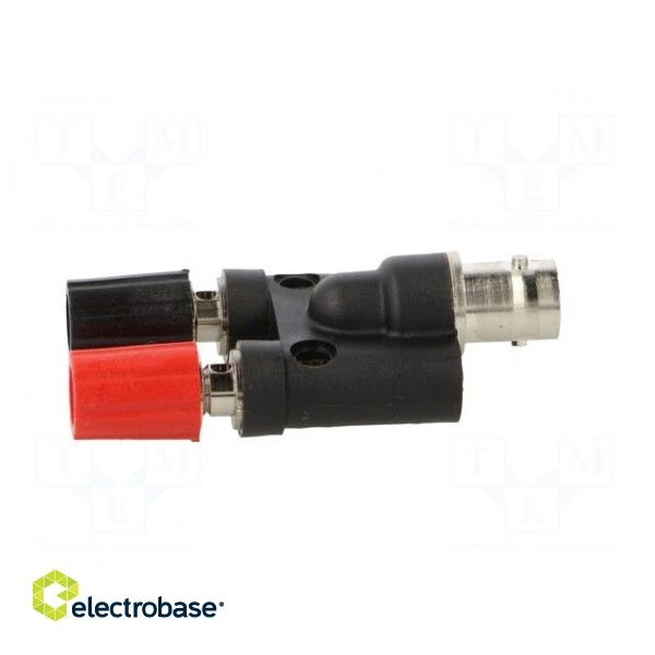 Adapter | 60VDC | Type: with 4mm transversal socket | max.115°C фото 7