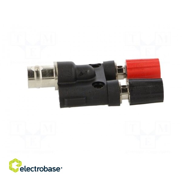 Adapter | 60VDC | Type: with 4mm transversal socket | max.115°C фото 3