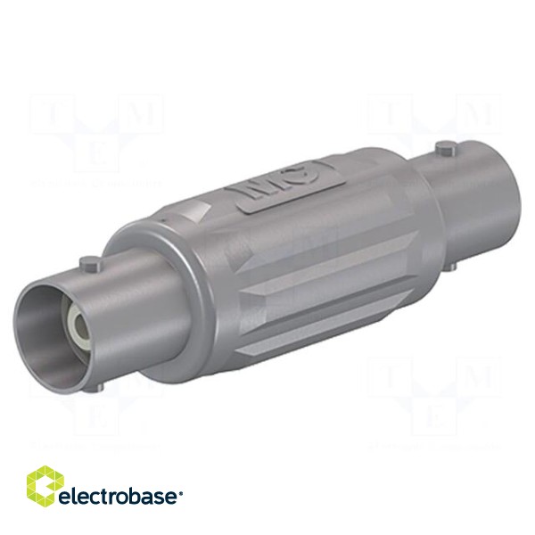 Adapter BNC | coupler | grey