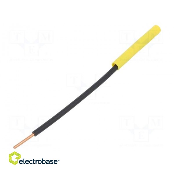 Adapter | yellow | 32A | Overall len: 130mm | 1kV | Ø: 1.8mm
