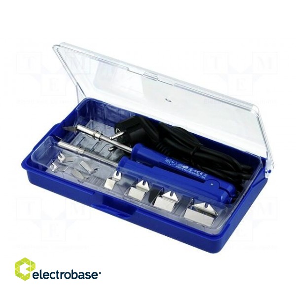 Soldering iron: hot tweezers | 60W | 230V | Plug: EU