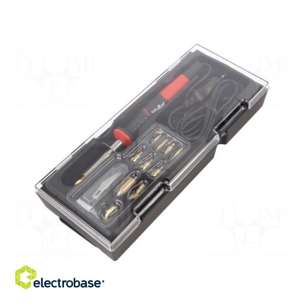 Soldering iron: with htg elem | Power: 25W | 230V фото 2