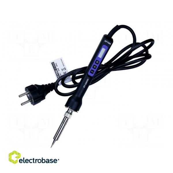 Soldering iron: with htg elem | Power: 65W | 230V | tip T900-B | ±2°C image 2