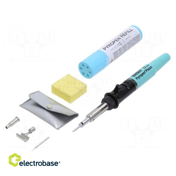 Soldering iron: gas | 100W | 350÷500°C | 180min | Package: metal case image 1
