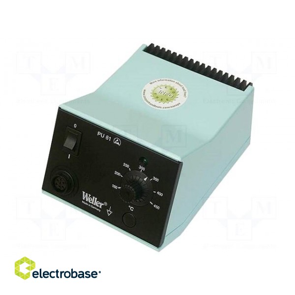 Control unit | analogue | 80W | 50÷450°C | for WEL.WS81 station