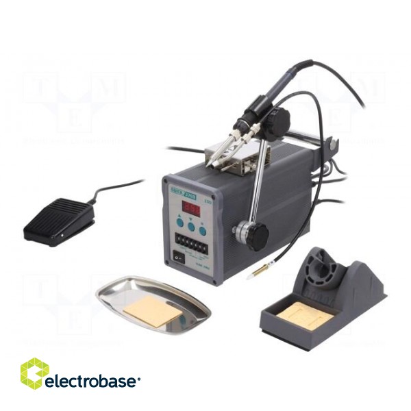 Soldering station | Station power: 90W | 200÷450°C | ESD image 1