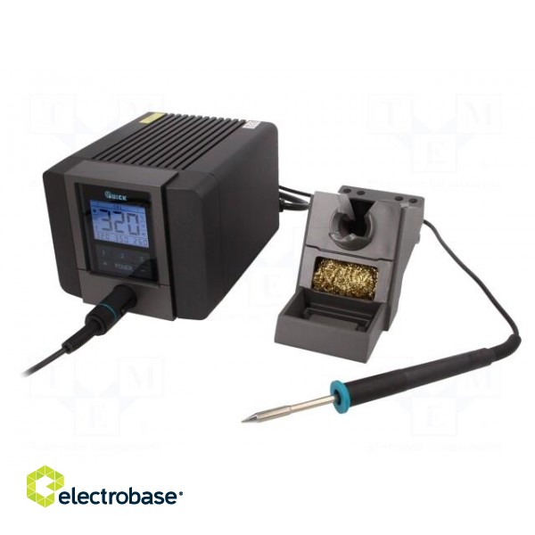 Soldering station | Station power: 120W | 200÷420°C | ESD image 1