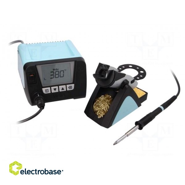 Soldering station | Station power: 150W | Power: 120W | 50÷550°C | ESD image 1