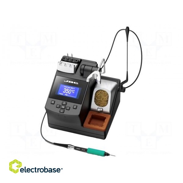 Soldering station | Station power: 25W | 90÷450°C | ESD | Display: LCD