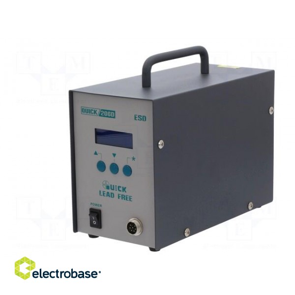 Soldering station | Station power: 320W | 80÷550°C | ESD фото 3
