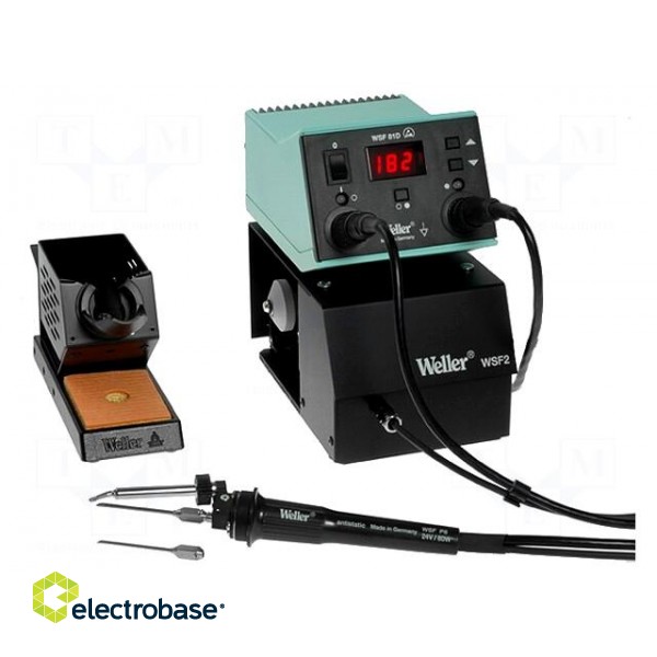 Soldering station | Station power: 80W | 150÷450°C | ESD | Ch: 1