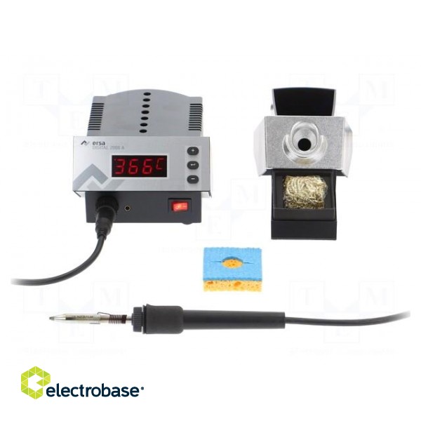 Soldering station | Station power: 80W | Power: 80W | 150÷450°C | ESD image 2