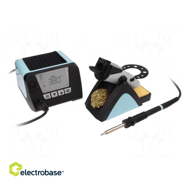 Soldering station | Station power: 95W | Power: 80W | 50÷450°C | ESD image 1