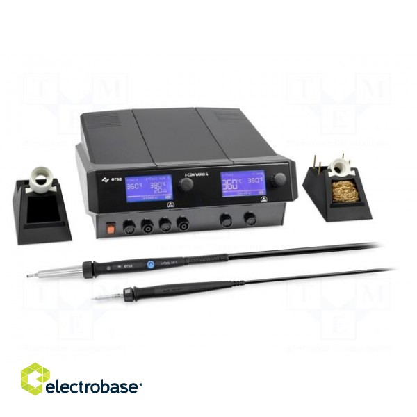 Hot air soldering station | 500W | 150÷450°C | 230VAC | ESD