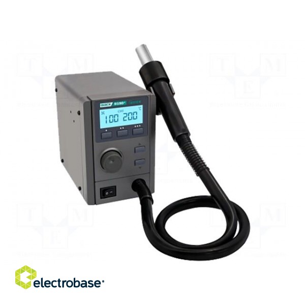 Hot air soldering station | digital | 580W | 100÷500°C