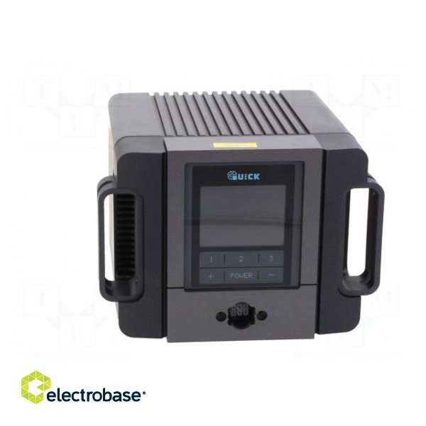 Hot air soldering station | digital,touchpad | 180W | 100÷450°C image 10