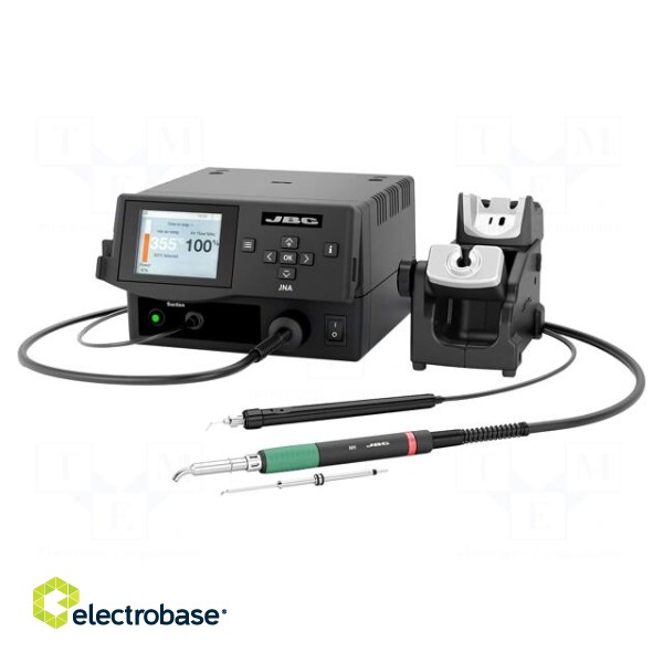Hot air soldering station | digital,with push-buttons | 70W | ESD