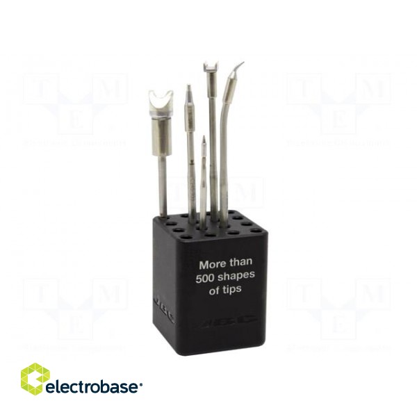 Soldering tips stand