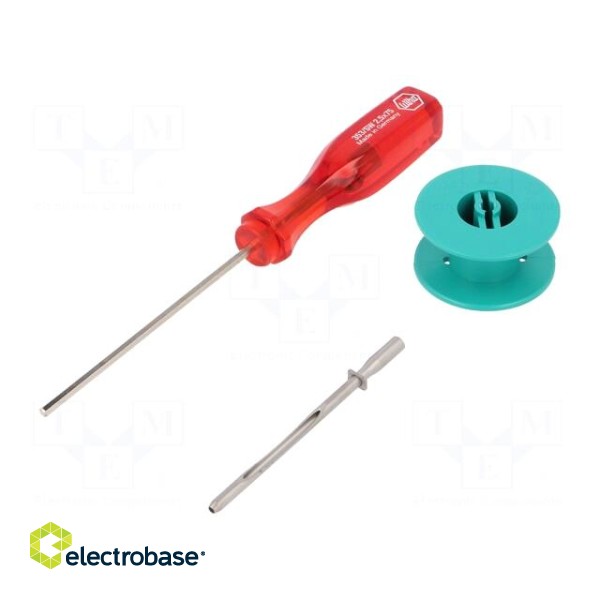 Soldering iron: heating element with solder feeder image 2