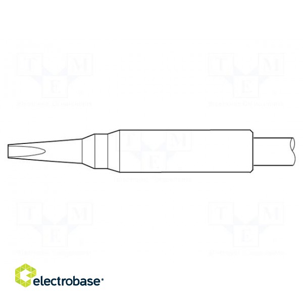 Tip | chisel | 0.6x0.3mm