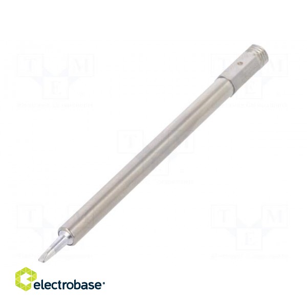 Tip | chisel | 1.6x9.5mm | for  soldering iron | WEL.WMP image 1